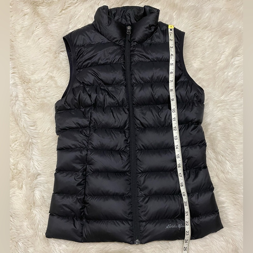 Eddie Bauer * Down Cirruslite Puffer Vest, Black, Women’s size XS - Picture 9 of 12